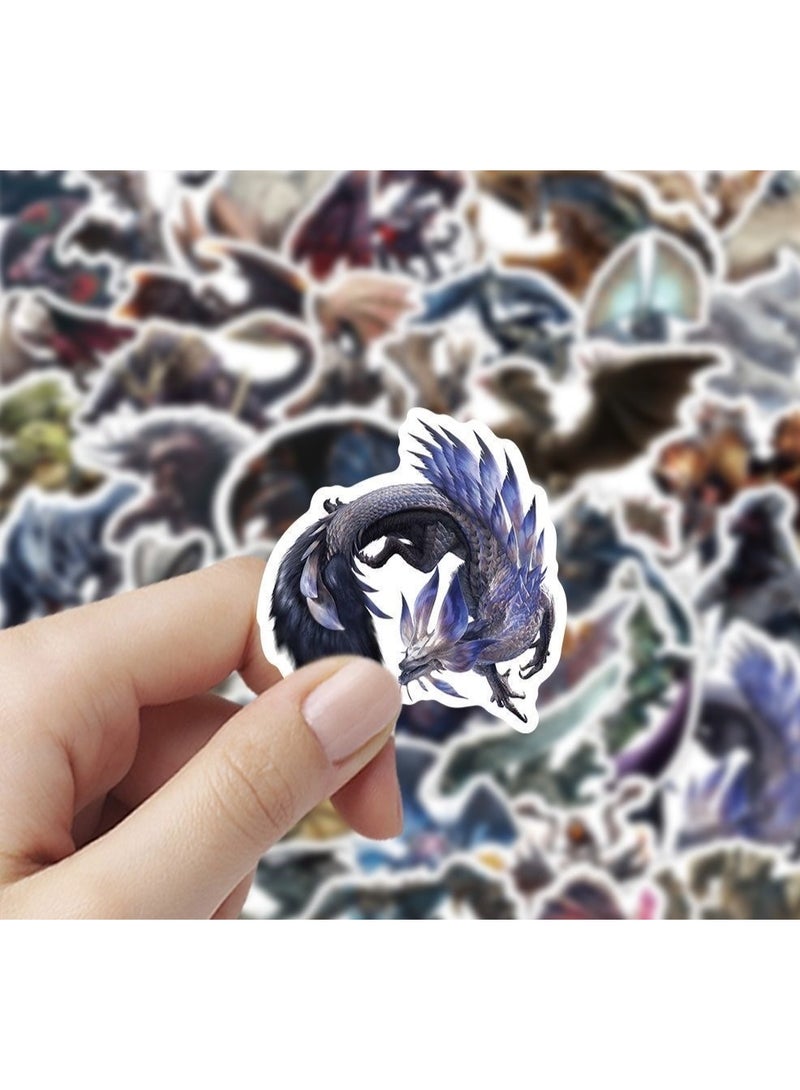 JAYATO Japanese anime collection stickers: Naruto, Kamui Kaidan, Attack on Titan, Conan, Demon Slayer, One Piece. Naruto stickers: 73 pieces. - Image 5